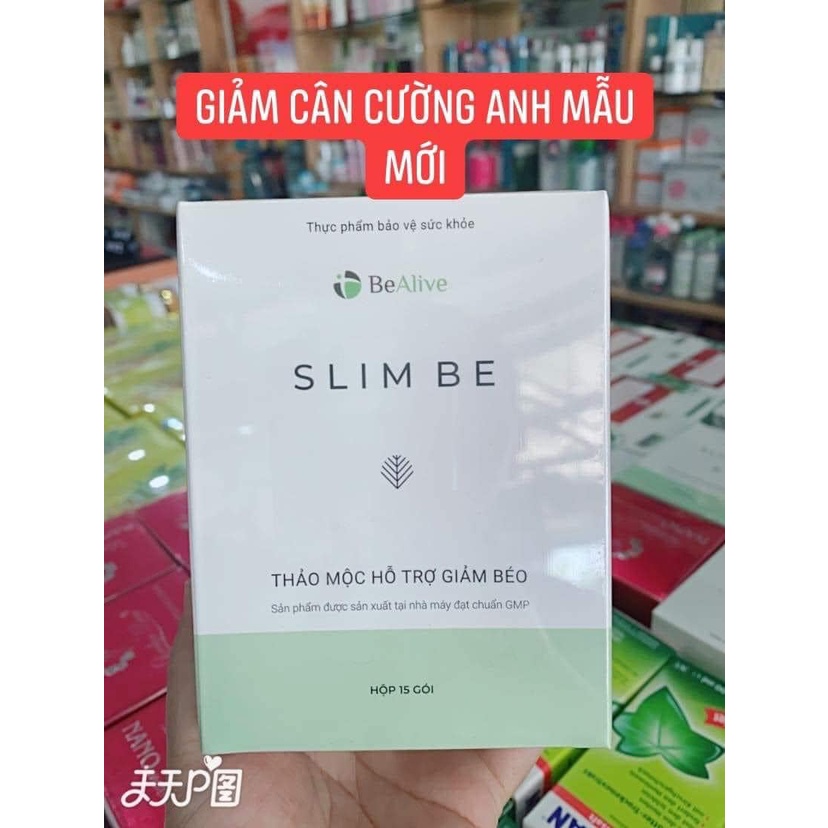 Giảm cân Slim Be BEALIVE Mẫu Mới dạng viên hộp 30 Viên chính hãng