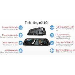 Camera hành trình Vietmap iDVR P2 màn hình gương 10 inch tràn viền cao cấp | BigBuy360 - bigbuy360.vn