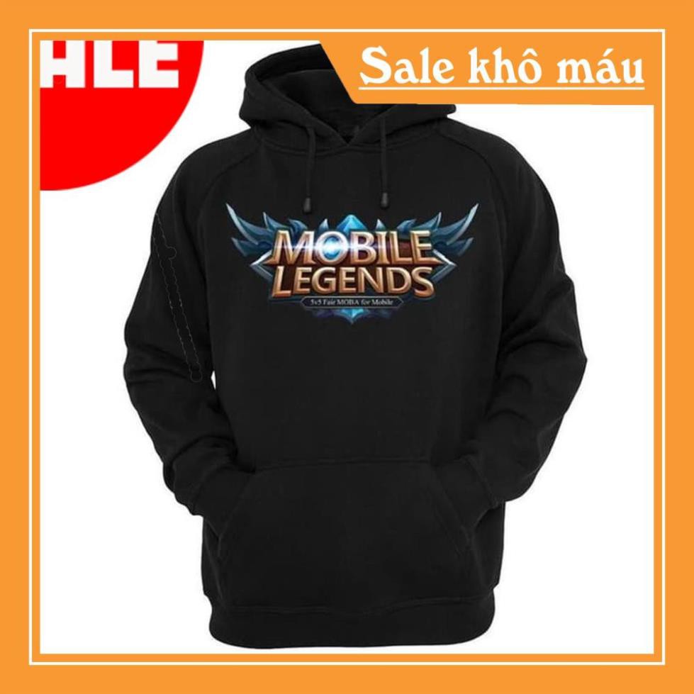 áo hoodie Mobile Legends in hình đẹp ⚡ FREESHIP ⚡Áo Game đẹp giá rẻ thời trang nam