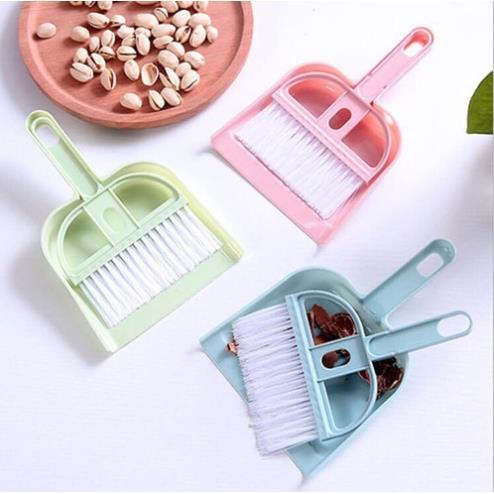 Bộ Chổi Quét Bàn Mini, Chổi Quét Bàn Phím, Chổi Quét Máy Tính Để Bàn Siêu Nhỏ Tiện Lợi