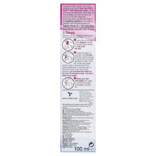 Kem tẩy lông VEET Silk & Fresh  100ml
