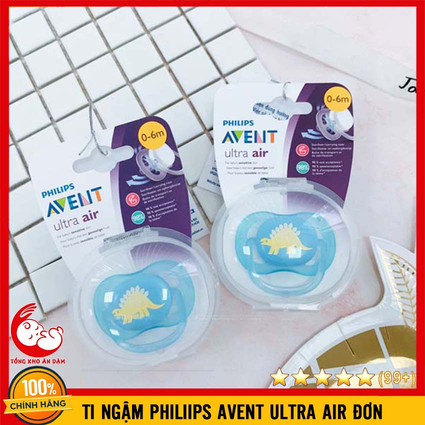 Ti Giả Ty Ngậm Avent Ultra Air Đơn Size 0-6m