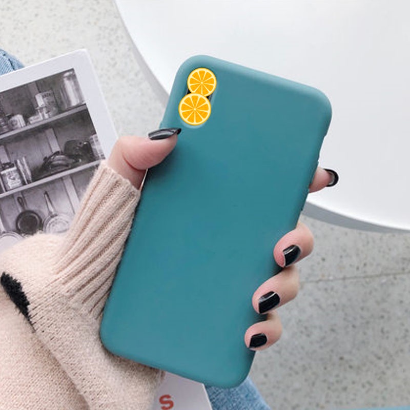 Ốp Lưng TPU Trơn Dẻo Bảo Vệ Điện Thoại Dành Cho IP X/XS/XSMAX/11/PRO/PROMAX/12/PRO/PROMAX