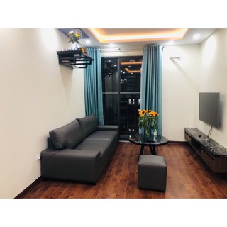 Rèm Vải Thô Xanh Ngọc