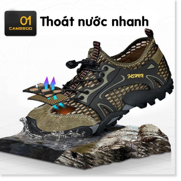 Sẵn hàng -  [Giày Phượt] Giày Leo Núi - Giày Trekking Lội Suối - Thoát Nước Nhanh Fashion - rẻ vô địch -new1 ✺ -H154