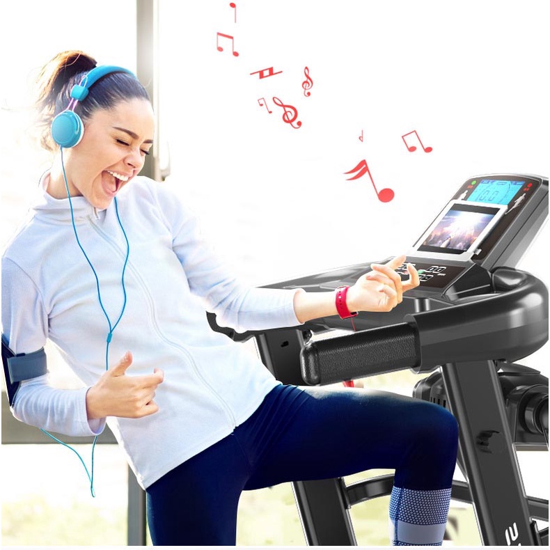 Máy chạy bộ tại nhà gấp gọn YOSAKY A7S  Pro Max , công xuất 3.0. tốc độ 1-12.8 km/h. thiết bị thể dục trong nhà