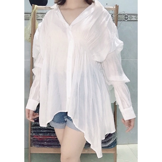 1kg Combo Áo kiểu trắng 2hand cho khách chốt live