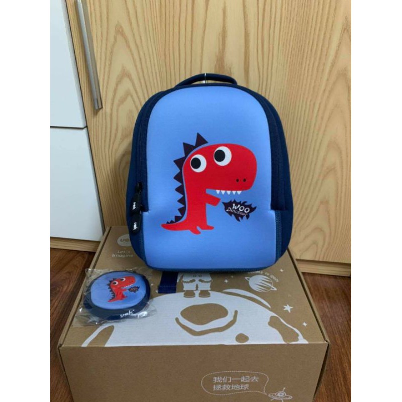 Balo UEK cho bé mẫu giáo, full hộp, tặng móc cặp size S