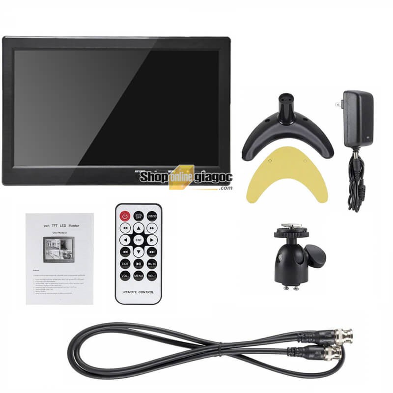 Màn Hình LCD Phát Nhạc Mp5 10 Inch 1280x800P HD Cổng VGA AV HDMI USB | BigBuy360 - bigbuy360.vn