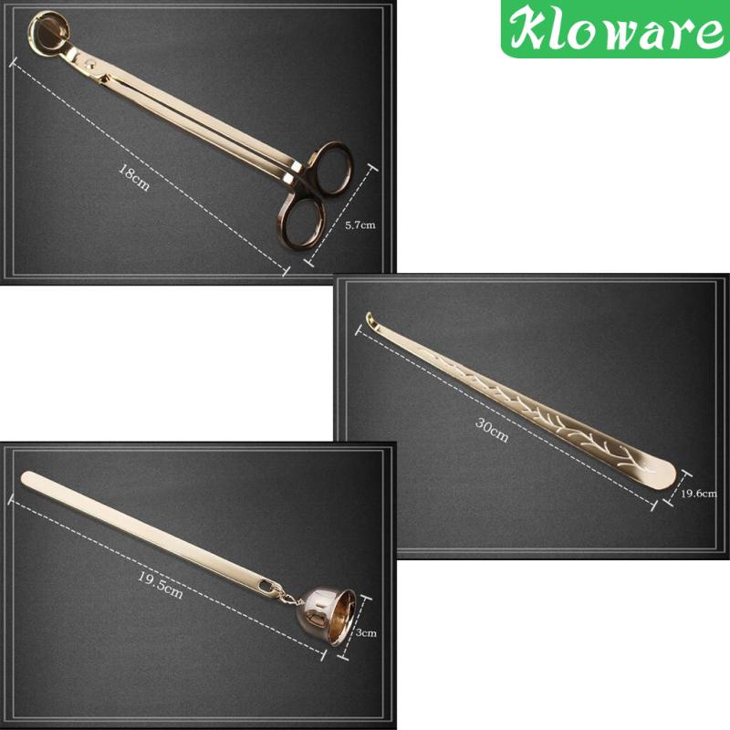 Set 3 dụng cụ làm đèn cầy