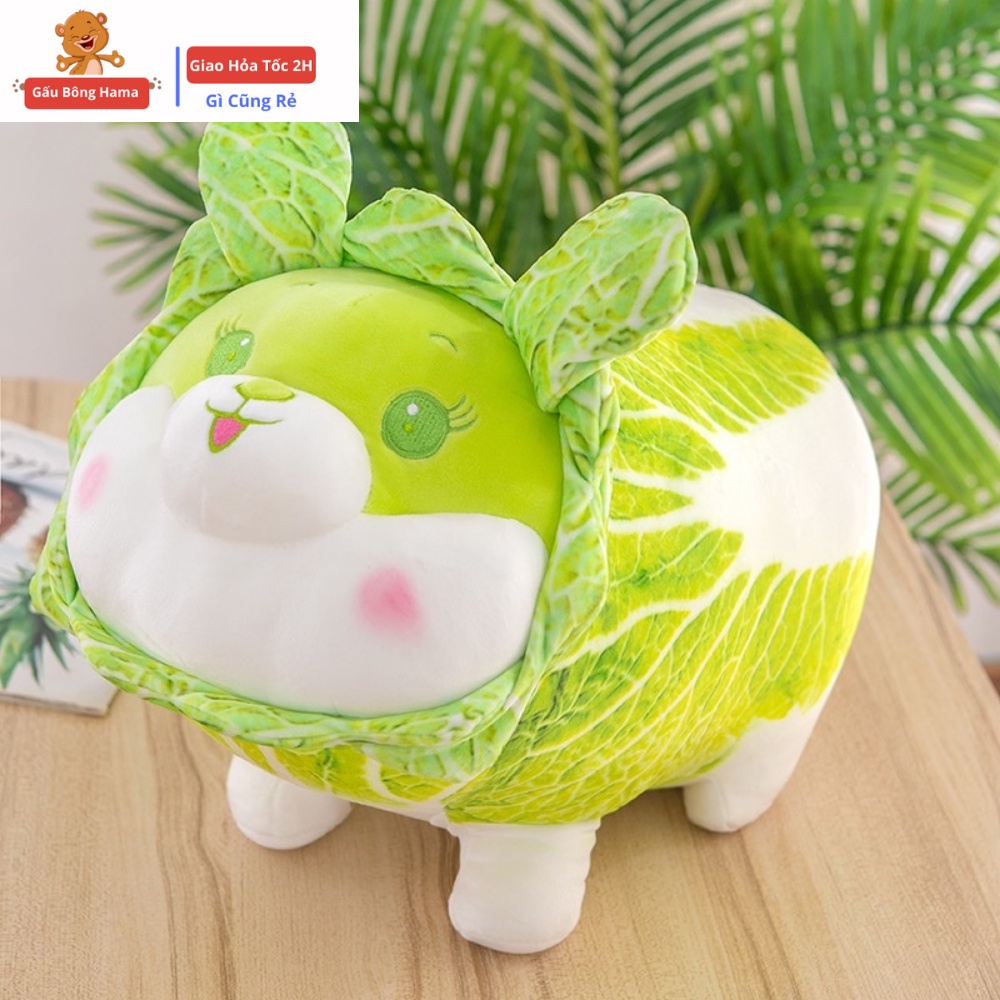 Gấu Bông Thỏ Cải Bắp Cao Cấp Hama