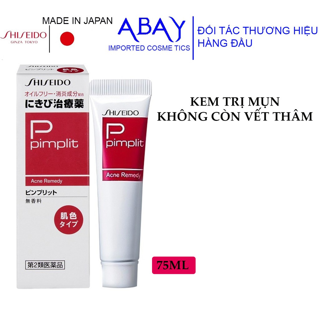 Sản phẩm giải quyết mụn Shiseido Pimplit - nội địa Nhật