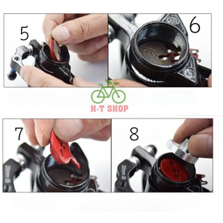 Má Phanh ( Gôm bố phanh) xe đạp (Cặp)