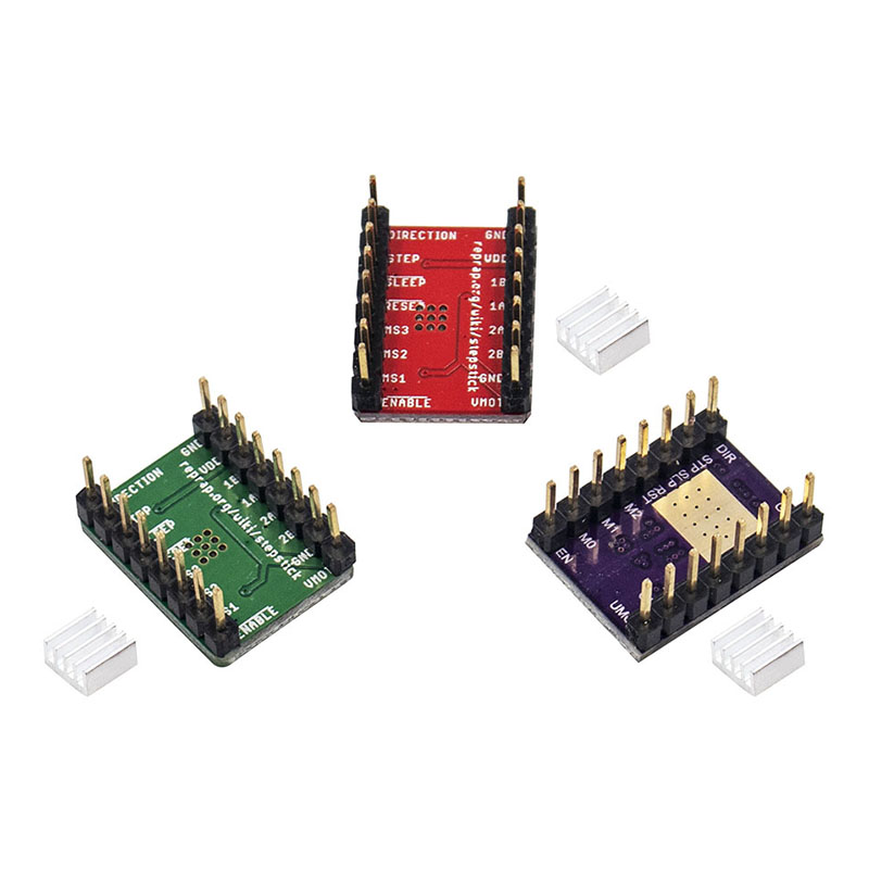 Set 1 / 2 Mô Đun Điều Khiển Động Cơ Bước a4988 Dvi8825 Cho Máy In 3d