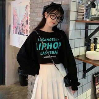áo croptop dài tay🌱 FREESHIP đơn 150K🌱 áo thu đông nữ kiểu dáng thời trang Hàn Quốchàng loại l1