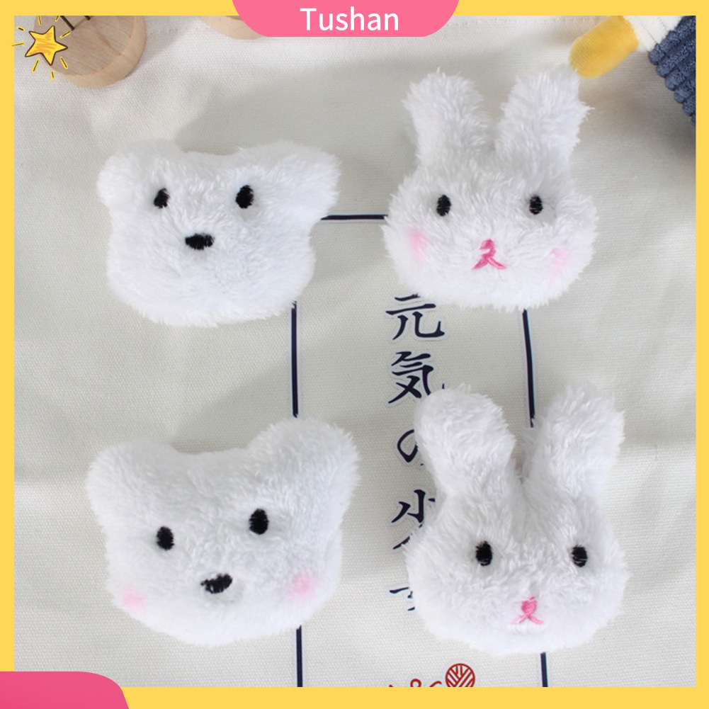 Ghim Cài Áo Hình Gấu / Thỏ Nhồi Bông Đáng Yêu