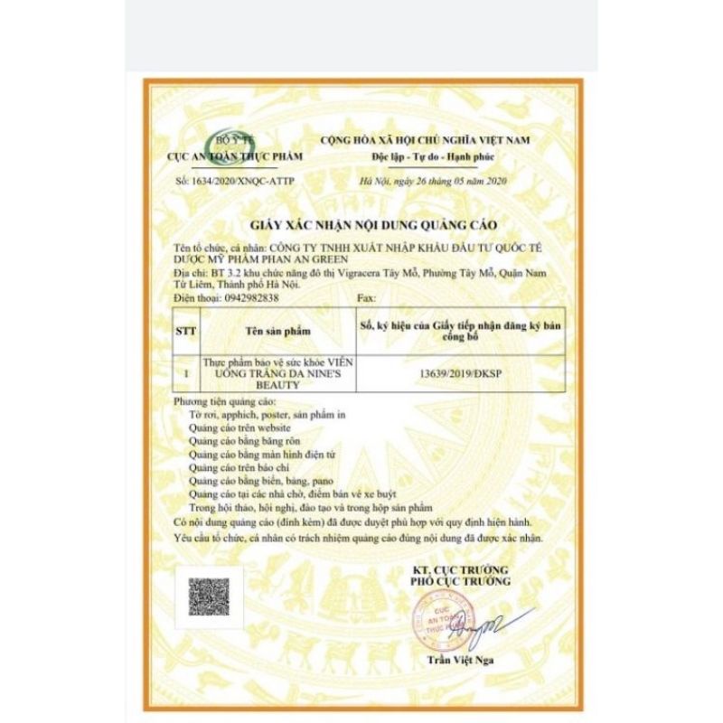 Viên uống trắng da Nine's | BigBuy360 - bigbuy360.vn