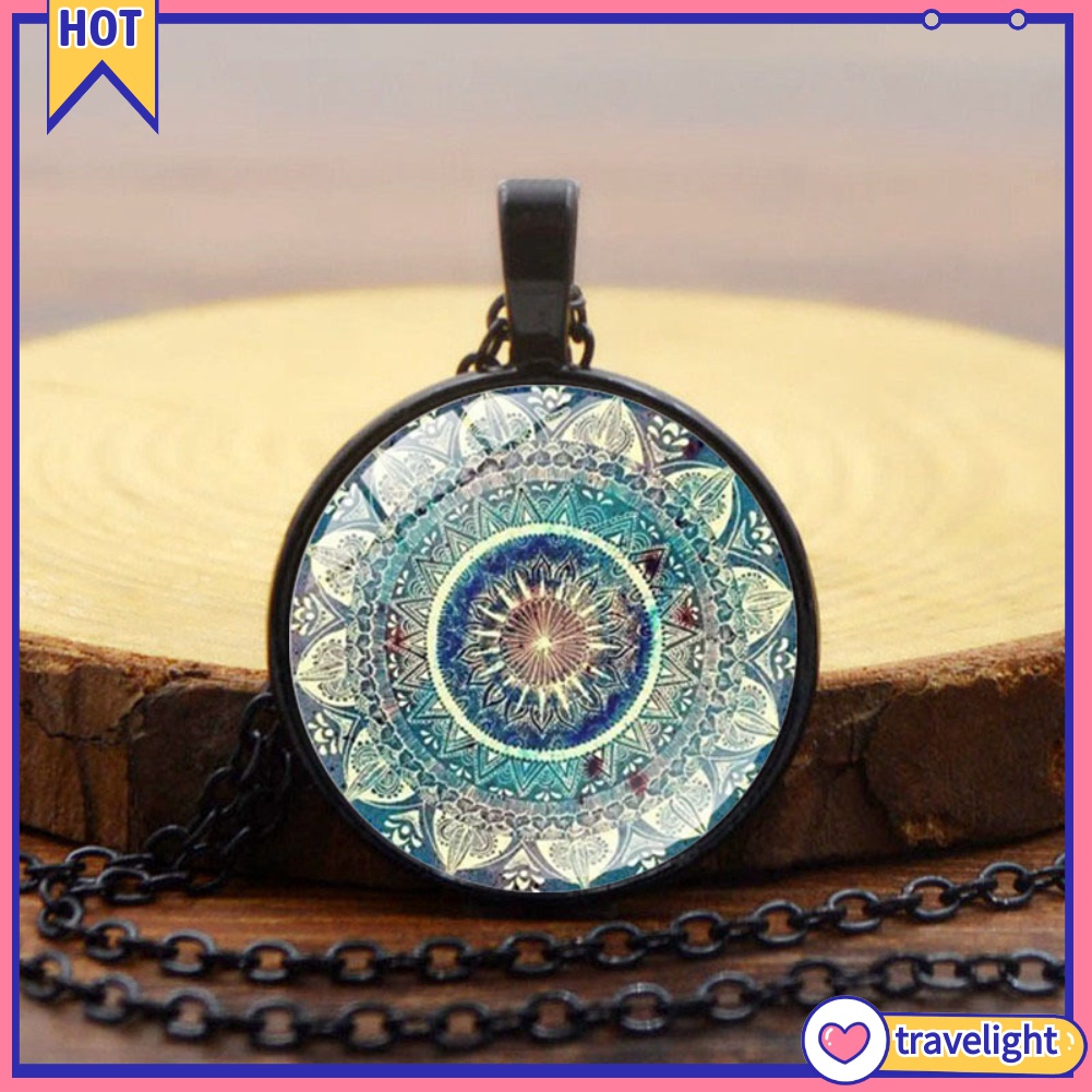 Vòng cổ mặt kính Cabochon phong cách cổ điển cho nữ