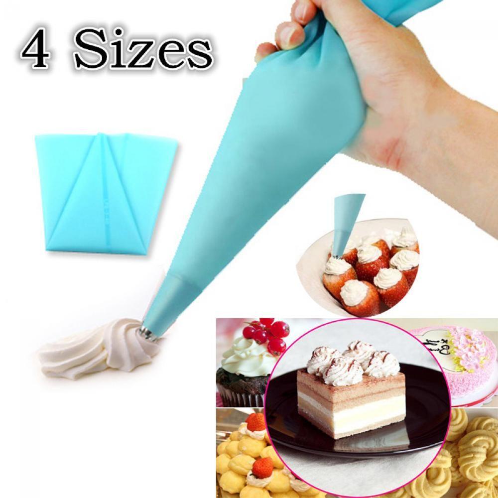 KRNY Túi Silicone Đựng Bánh Kem Cỡ Nhỏ / Lớn Có Thể Tái Sử Dụng