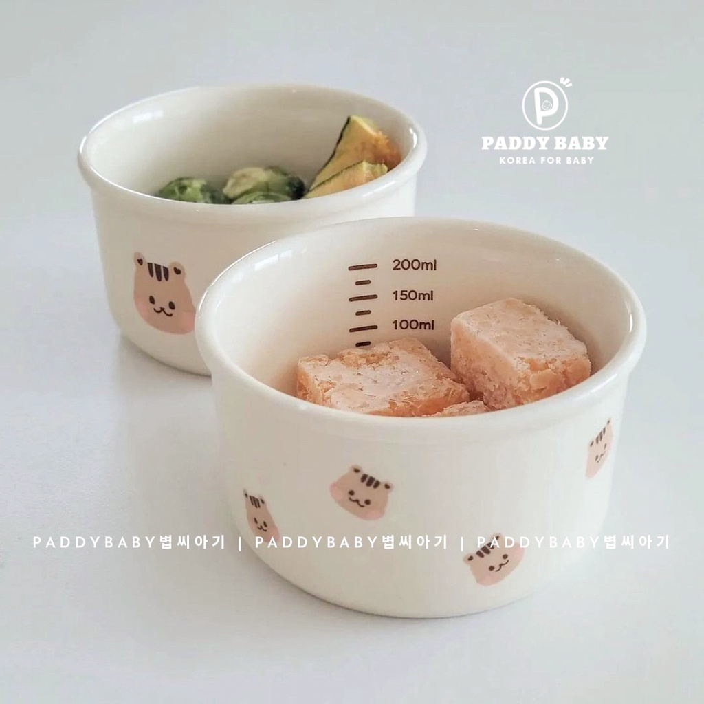Bát sứ ăn dặm Dottodot nội địa Hàn cho bé - Made in Korea