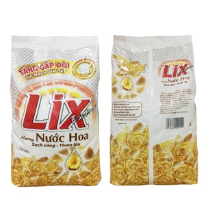 Bột giặt Lix Extra hương nước hoa 5.5kg EH554 tăng gấp đôi sức mạnh giặt tẩy quần áo sạch thơm lâu cho giặt tay, máy