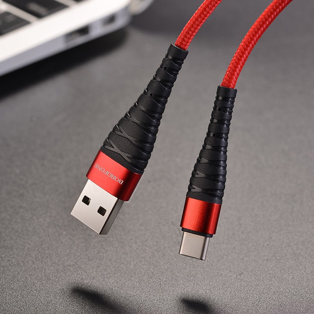 Cáp Sạc Dây Dù Hỗ Trợ Sạc Nhanh, Truyền Dữ Liệu BX20 Chui Type C MicroUSB Chiều Dài 1M