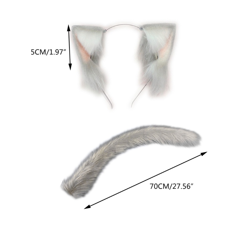Băng Đô Tai Mèo Bằng Lông Nhung Dễ Thương Xinh Xắn