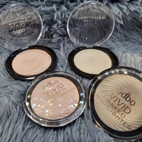 Phấn Bắt Sáng Odbo Vivid Baked Highlighter Màu 01