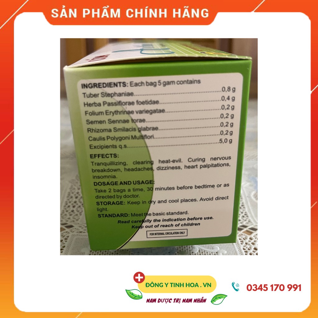 Cốm an thần viện YHCT Quân Đội