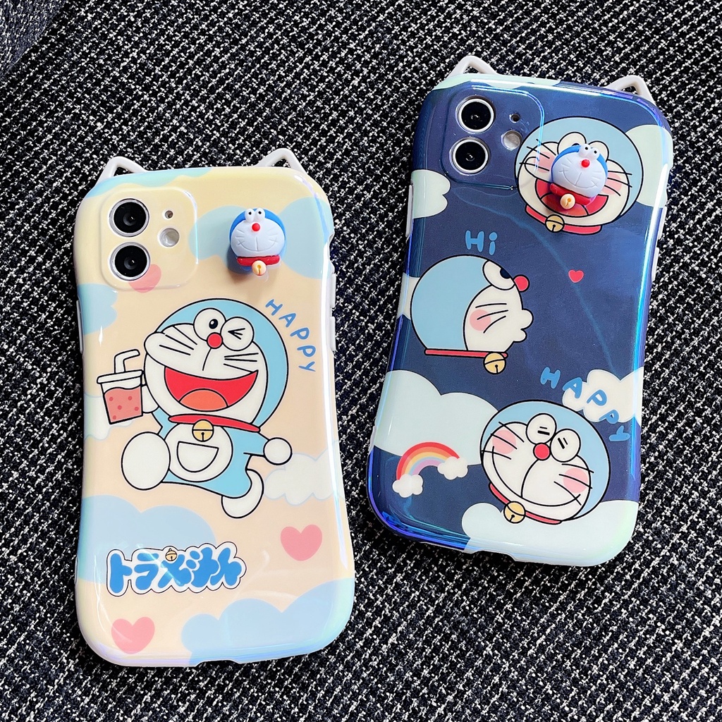 Ốp Điện Thoại In Hình Doraemon Cho Iphone 13 13Pro 13Promax 7 8plus x xs xr xsmax 11 11Promax 12 12pro 12proamx
