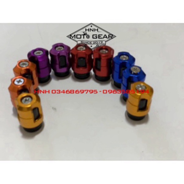 Ốc Chân Van Xe Máy CNC Cao Cấp - 1 Cặp