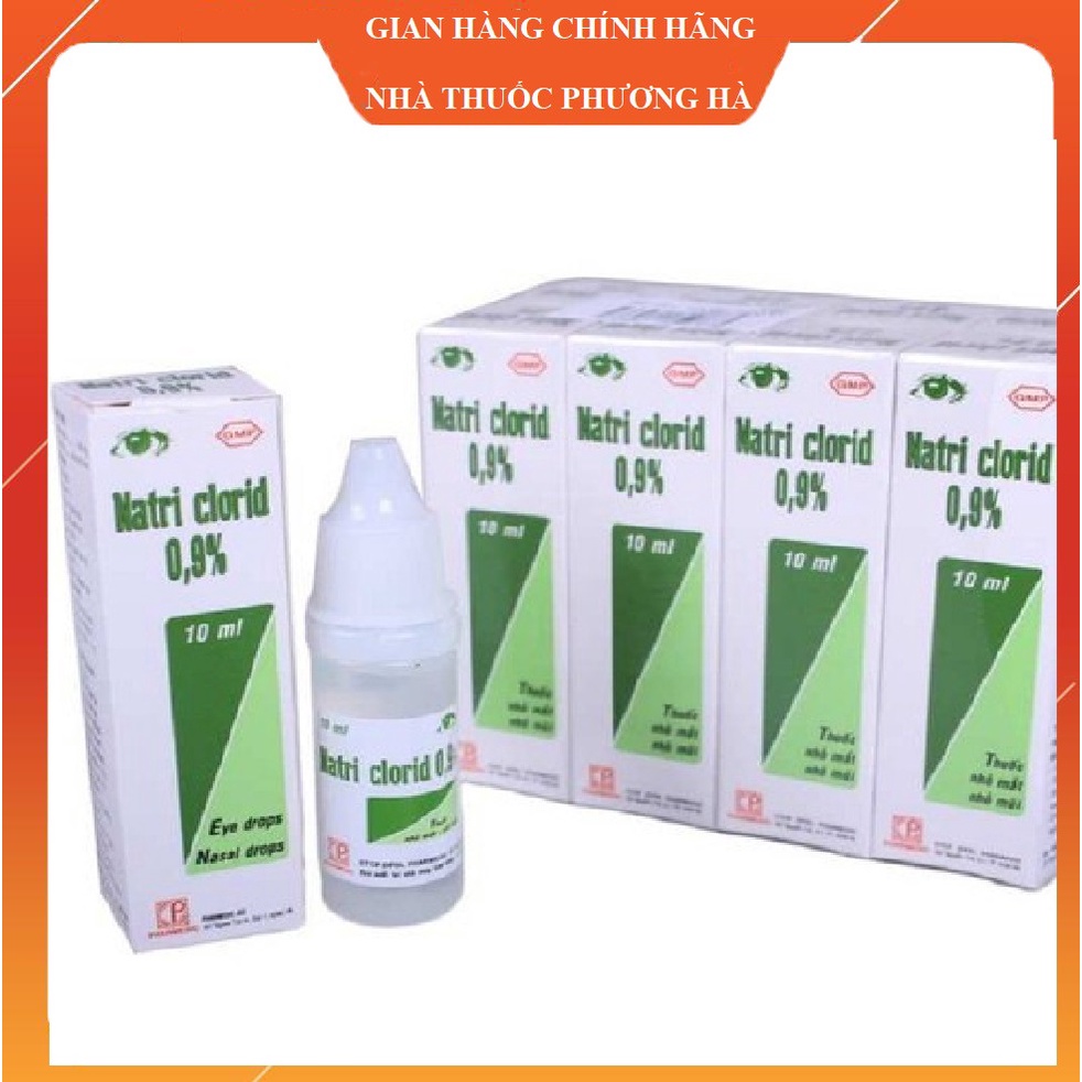Combo 10 lọ nước muối sinh lý Hồ Chí Minh. Nước muối sinh lý Pharmedic nhỏ mắt , nhỏ mũi (Hàng chính hãng)