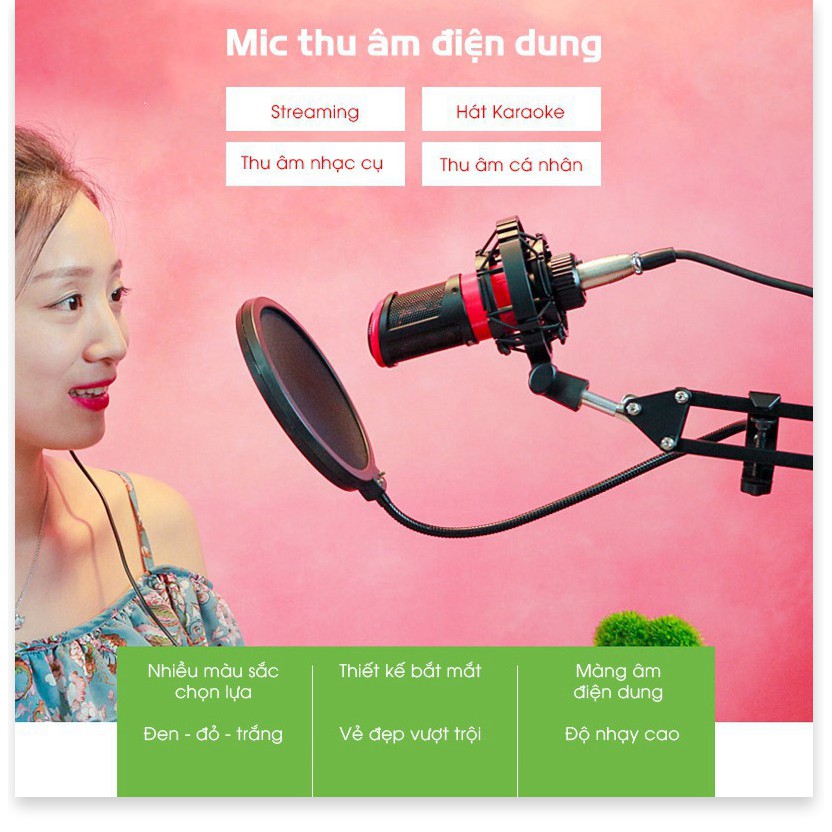 【Chính hãng】Mic thu âm chuyên nghiệp cao cấp Takstar PC-K320 hát karaoke, livestream, bán hàng, BẢO HÀNH 1  NĂM