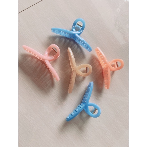 KẸP TÓC KIỂU DỌC CỠ LỚN TRƠN/NHÁM PHONG CÁCH HÀN QUỐC