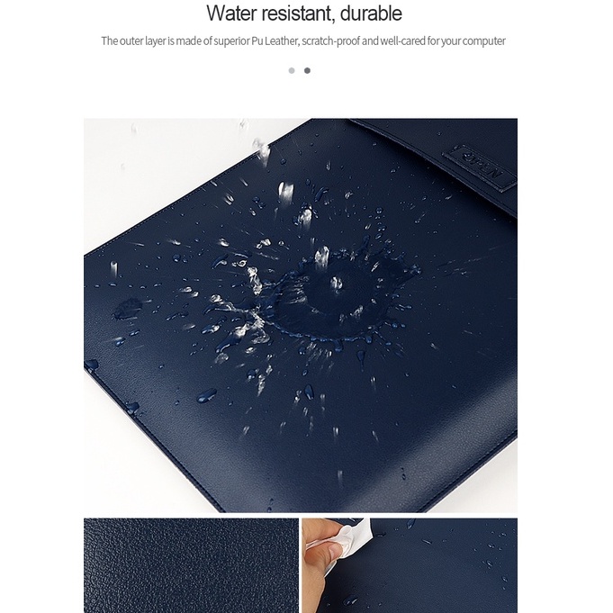 Túi da PU đựng laptop 13.3/14.1/15.4 inches