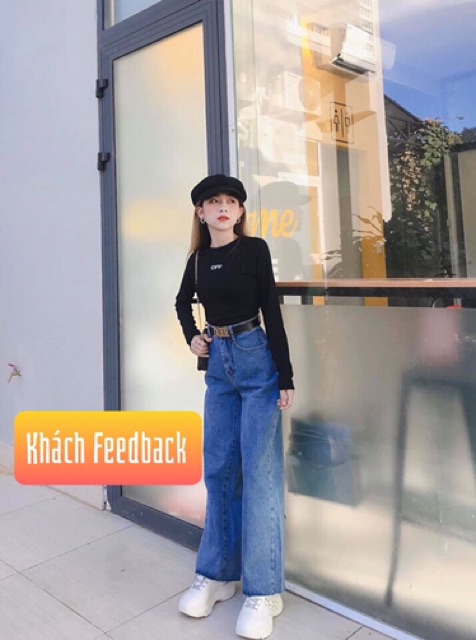 Quần Baggy JEANS hack chiều cao cực đẹp | BigBuy360 - bigbuy360.vn