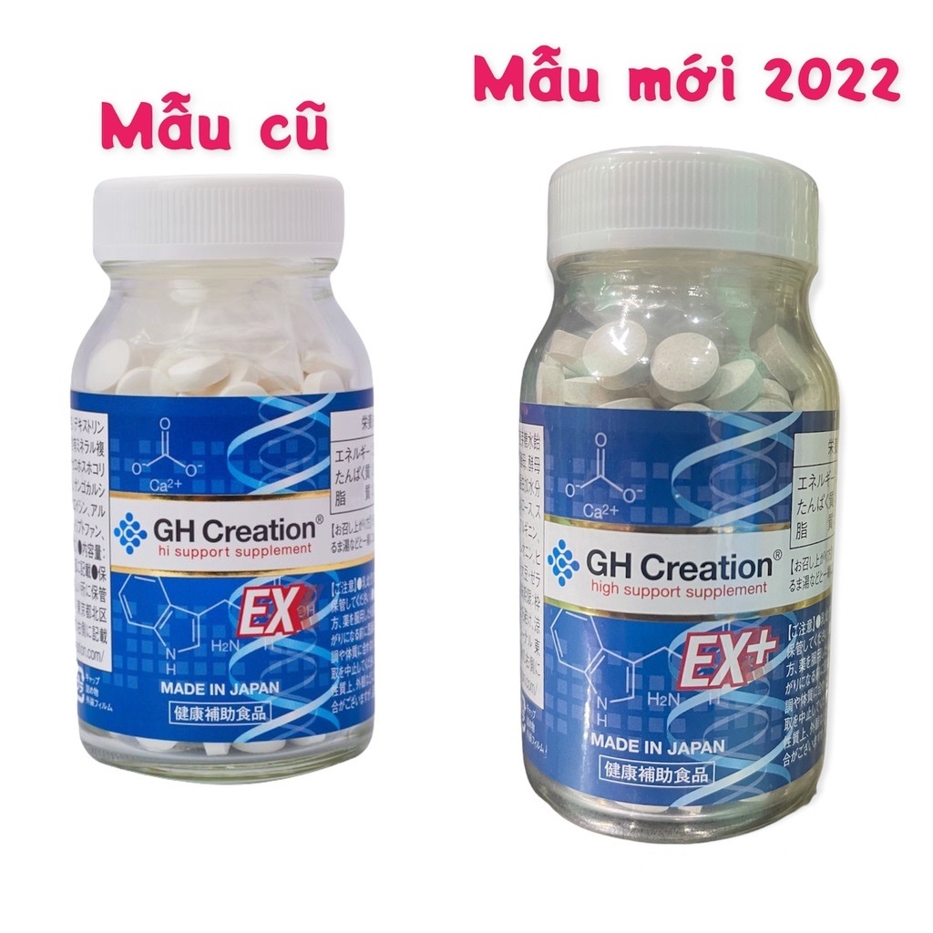 Viên uống hỗ trợ tăng chiều cao gh creation ex+ nhật bản 270 viên - ảnh sản phẩm 5