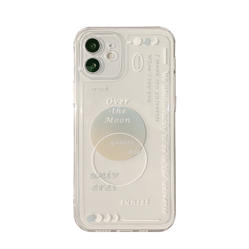 Ốp điện thoại TPU in hình mặt trăng cho iPhone 11 Pro Max X Xr Xs Max 7 8 Plus Se 2020 12 pro max 12 mini 13 pro max 13 mini | BigBuy360 - bigbuy360.vn