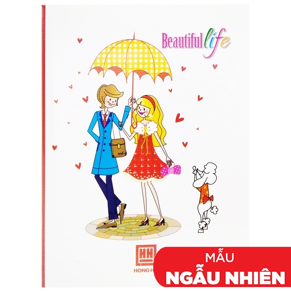 Vở Class Beautiful Life - 4 Ô Ly 200 Trang - Hồng Hà 0404 (Mẫu Màu Giao Ngẫu Nhiên)