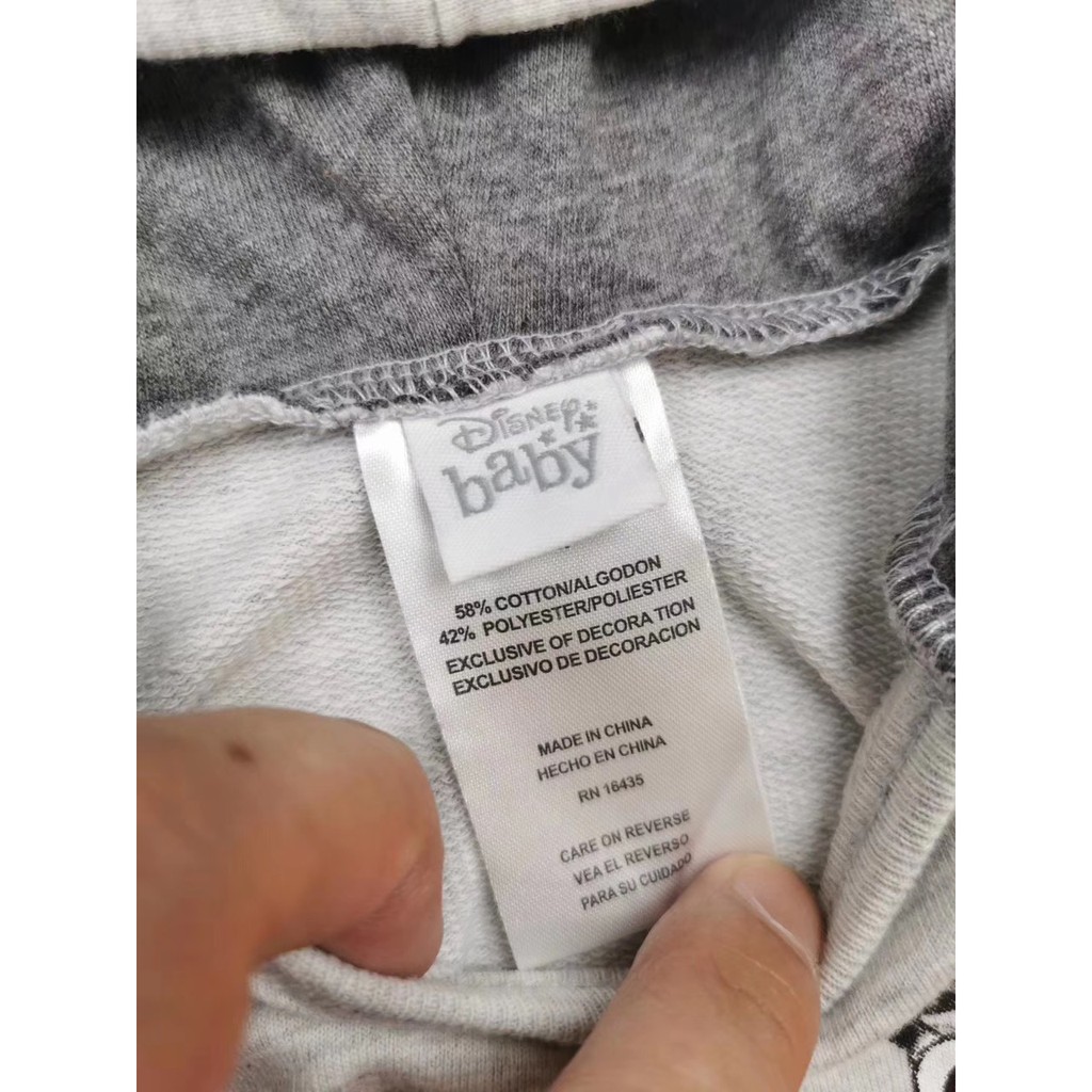 Bộ micky bé trai mũ có tai cho bé