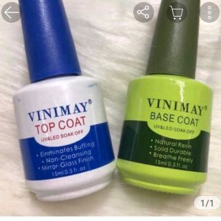 Topcoat và base coat VINIMAY (sơn gel)