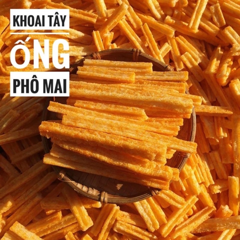 Khoai Tây Lắc Bột Phô Mai Dạng Ống , Lát / Các Loại Bánh Ăn Vặt [Có Bán Sỉ] Hàng ngon nhà làm