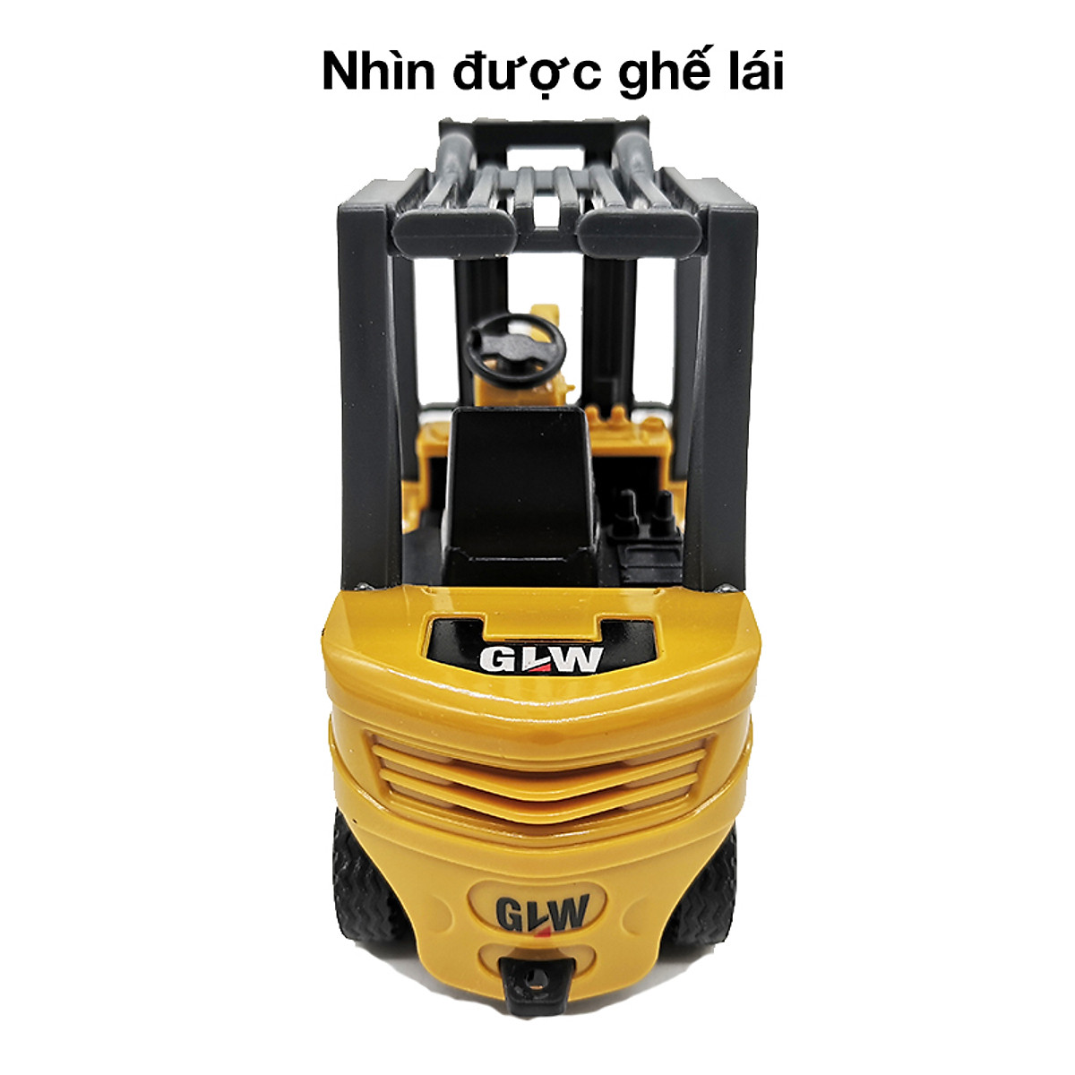 Săn Sale Đồ chơi mô hình xe nâng móc hàng KAVY NO.8832 chất liệu hợp kim và nhựa nguyên sinh an toàn