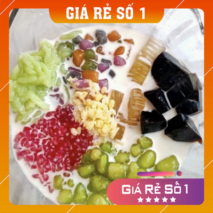 Chè Sương Sa Hạt Lựu 𝑭𝒓𝒆𝒆𝒔𝒉𝒊𝒑 Sương Sa Hạt Lựu Nguyên Liệu Gốc Gói To