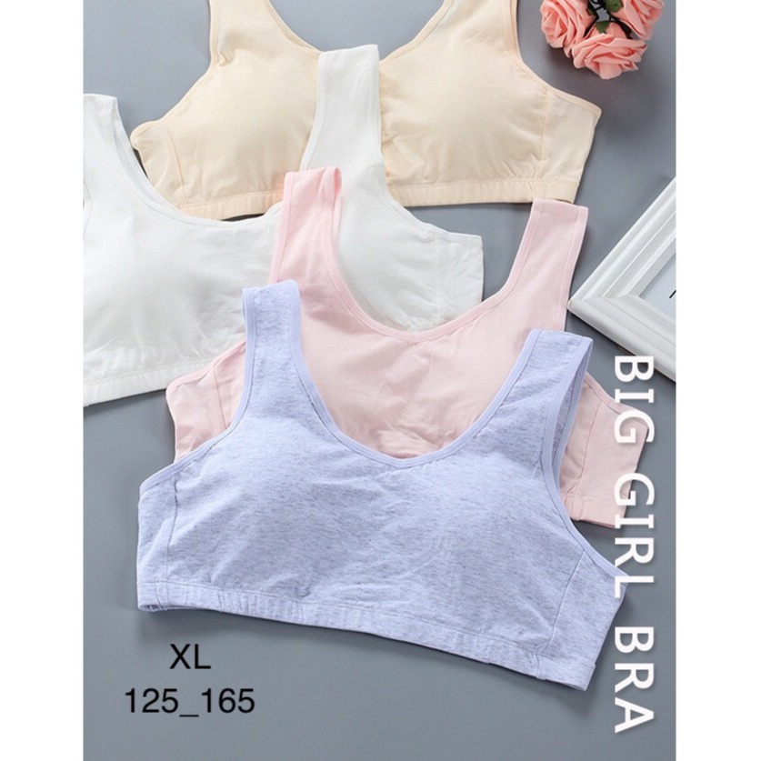 Bra / Áo Lá Nữ Sinh Mút Mỏng 50-65kg Xuất Hàn ( AL : 195 ) Hàng Loại Đep.