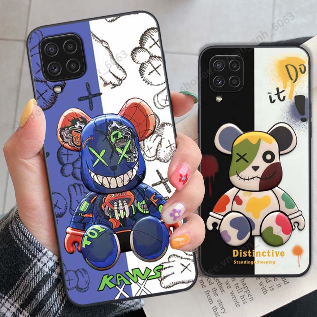 Ốp lưng Samsung A22 4G / A22 5G hình kaws, bear brick, venom thời trang siêu ngầu