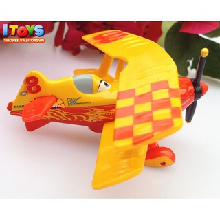 Mô hình máy bay lướt cho trẻ em dài 7,5cm, rộng 10cm. Đồ chơi máy bay trẻ em ITOYS
