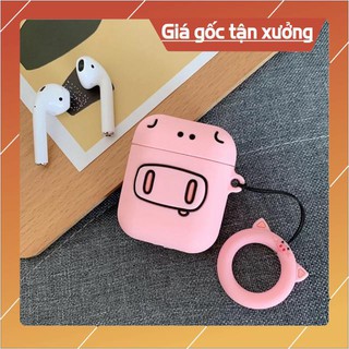 Bao/case airpod hình thú ngộ nghĩnh kèm dây móc