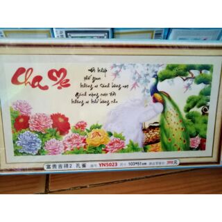 Tranh đá cha mẹ yn5023