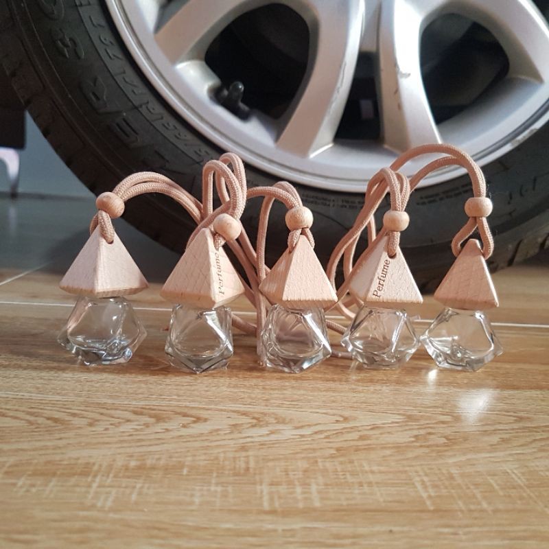 Chai treo xe hơi - Vỏ chai chiết tinh dầu treo xe 10ml